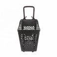 Hot selling multi-functional cheap single handle supermarket shopping trolley basket