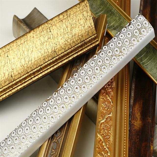 Heat transfer film for PS frames ps skirting with Gold silver colors stamping foils YIWU WUXIN