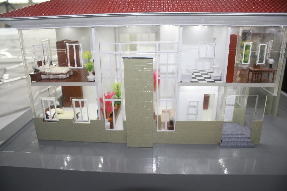 Beautiful 3D building model making /Residential home model maker