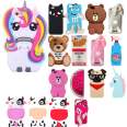 Cartoon Shaped rubber Mobile phone Case Silicone machine making cover for mobile phone