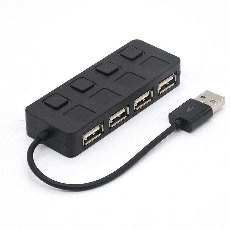 High quality Mini USB 2.0 Port USB Hub 4 Port With Switch