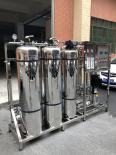 1000lph capacity USA SS304 tank drinking water making purifier machine for well water