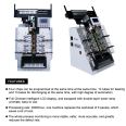 Equipment manufacturers tube-mounted chip 1213D display in Chinese and English ic automatic burner