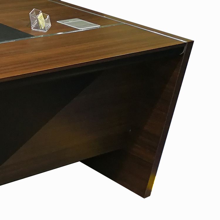 Executive Desk Classic Simple Office 4 Seater L Shaped Executive Desk