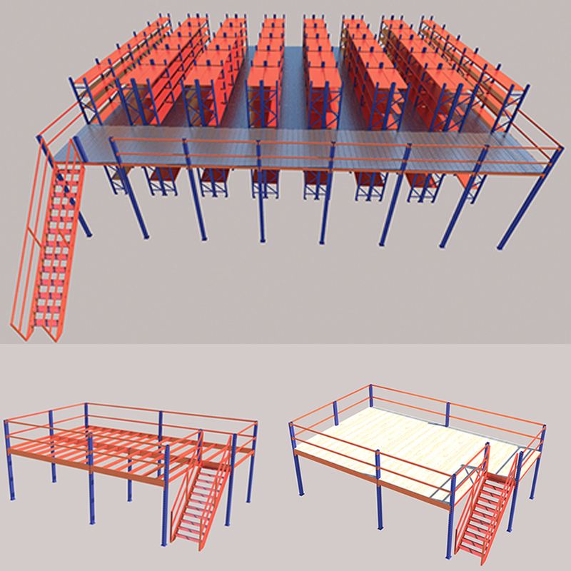Warehouse Heavy pallet stacking folding racks garage shelving for racking rack factory shelf