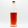 Fancy Design 750ml Empty Spirit glass Bottle Rum Gin Bottle Premium 500ml Vodka Whiskey Brandy Glass Bottle Manufacturer