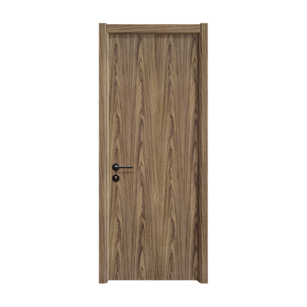Modern china black bedroom solid wooden walnut doors room interior fire rated solid wood walnut door