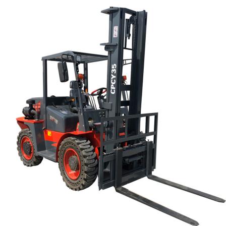 Kaida 3m Lifting Height All Rough Terrain drive cross-country forklift