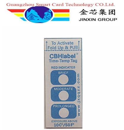CBH - Cold chain time temperature sticker 576