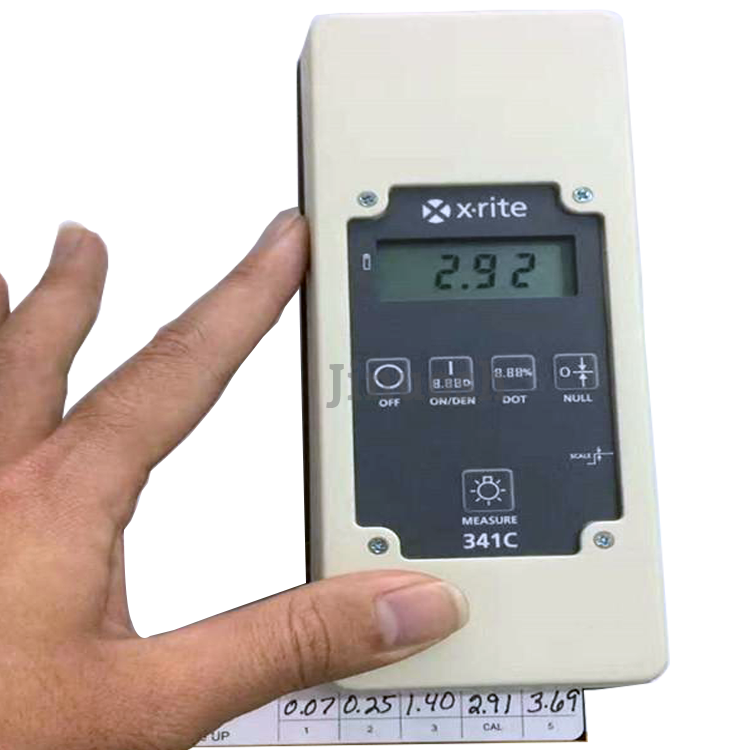 X-rite 341C Visible Light Transmission Optical Density Meter Portable Digital Densitometer