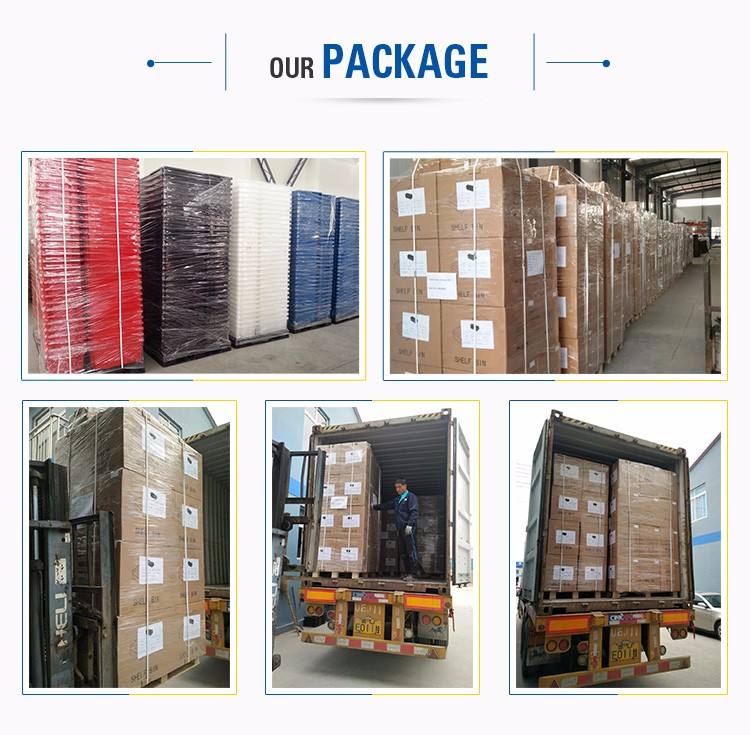 Industrial Warehouse Plastic Storage Bins & Organizers for Rack Parts