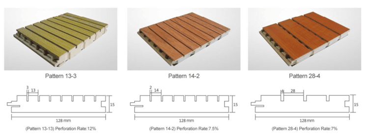Leeyin customized acoustic panel inflaming retarding Muiti-function halls wooden acoustic panel