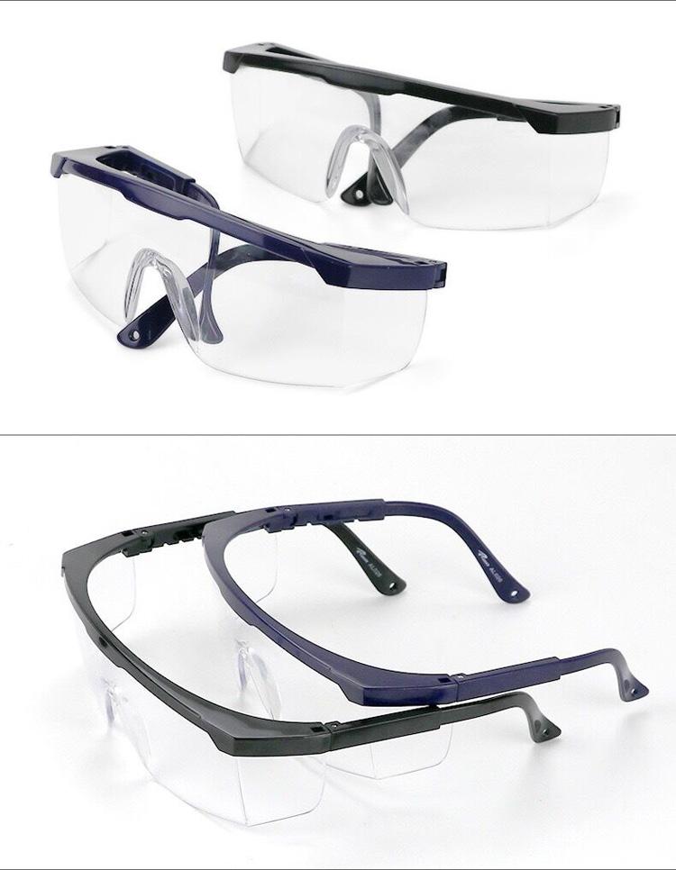 Dark Color Safety Glasses Anti Impact Safety Glasses for Eyes Protection