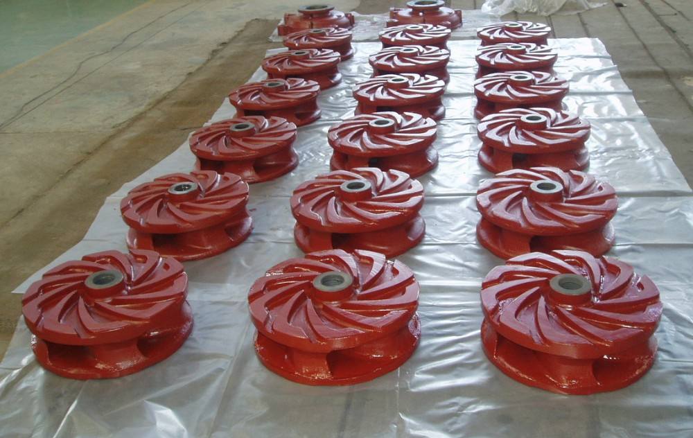 high quality of centrifugal slurry pump spare parts impeller