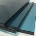 10.38mm /12.38mm Sapphire blue laminated glass manufacture