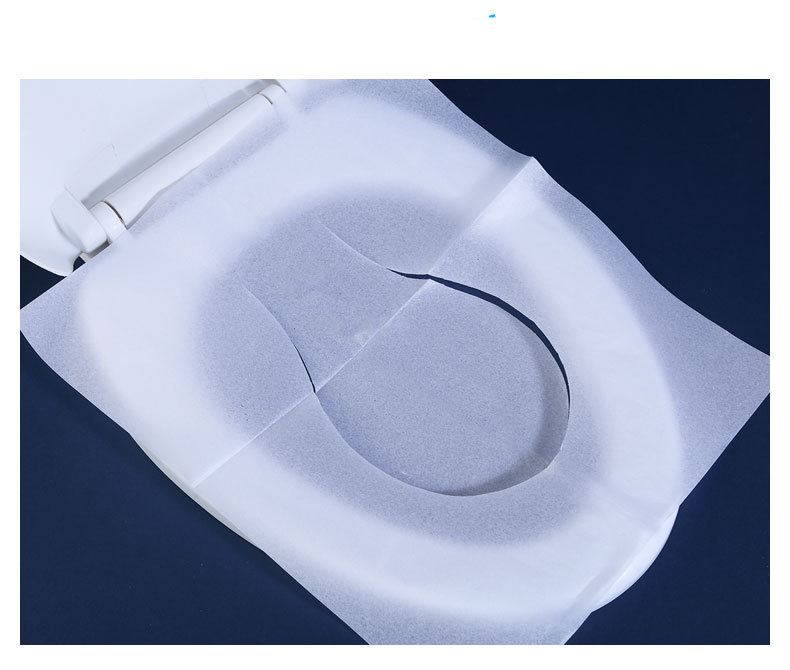 best-sele 250 pcs wholesale Soluble water disposable toilet seat pad for Hotel