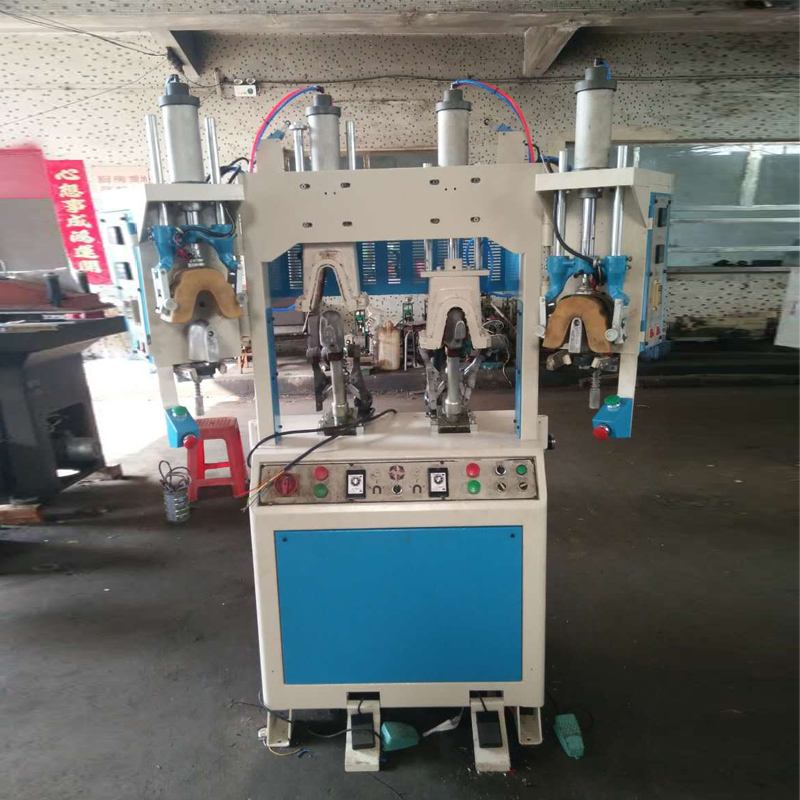 Shoe heel seating back counter back moulding cold and heat setting back part moulding shaping machine