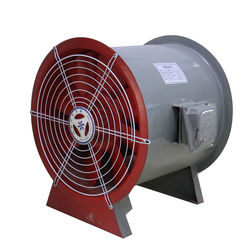 Mixed flow fan industrial axial flow fan for fire protection