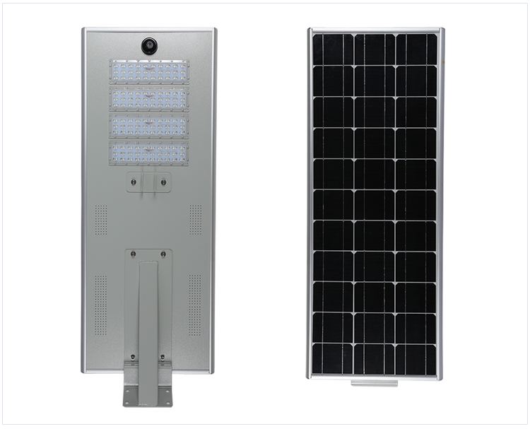 80w energy saving aluminum integrated led solar street lights for home