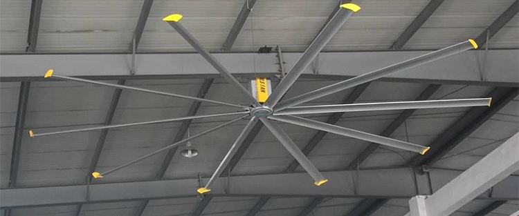24FT 1.5KW big ass fan hvls fan giant ceiling fan price