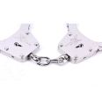 high strength metal carbon steel handcuffs for police army