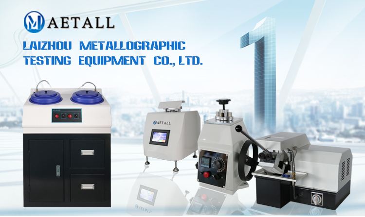 LCD touch screen High spindle rotation speed Metal-100 Automatic Metallographic  cutting machine