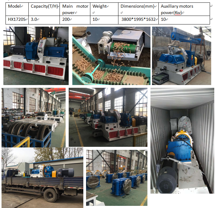 Wood Pellet Production Line/12 tons pellet per hour