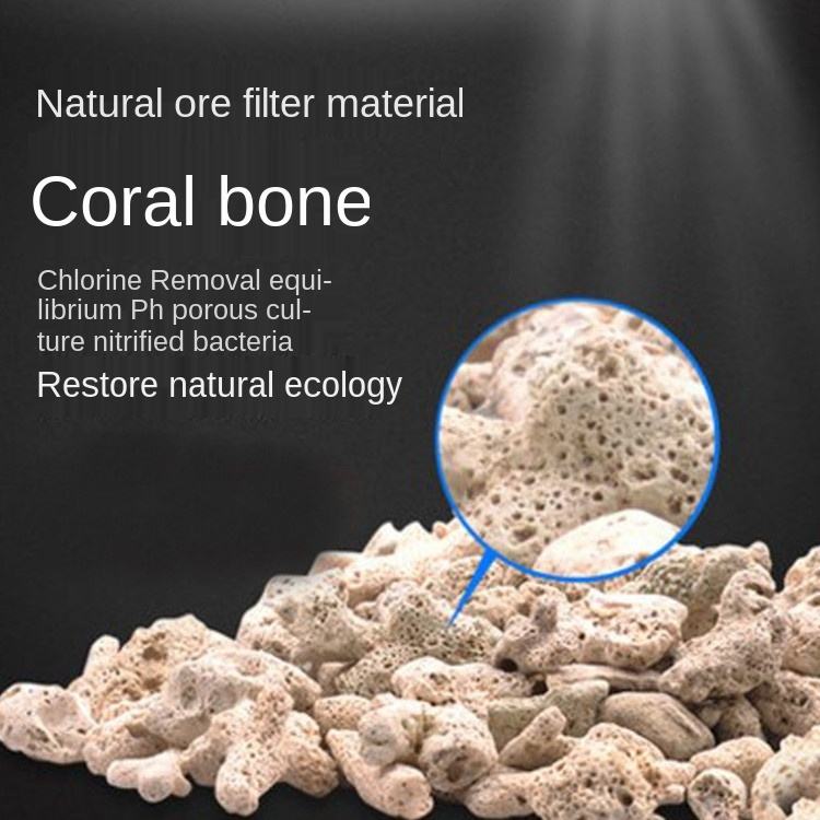 Natural bone coral sand eco-friendly aquarium tank decoration use