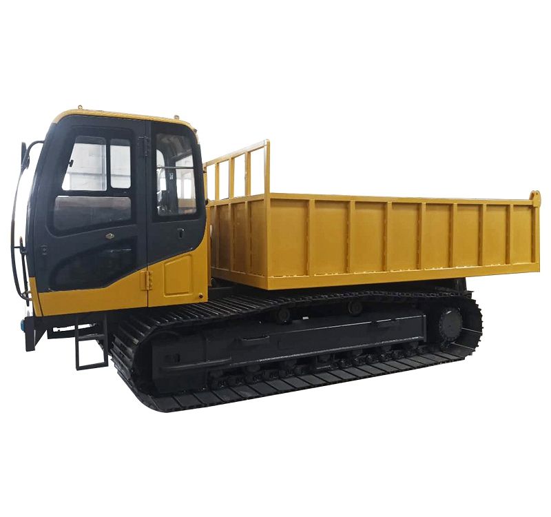 Custom new 15ton 20ton 30ton metal chain track dumper  hydraulic walking system Crawler dump truck
