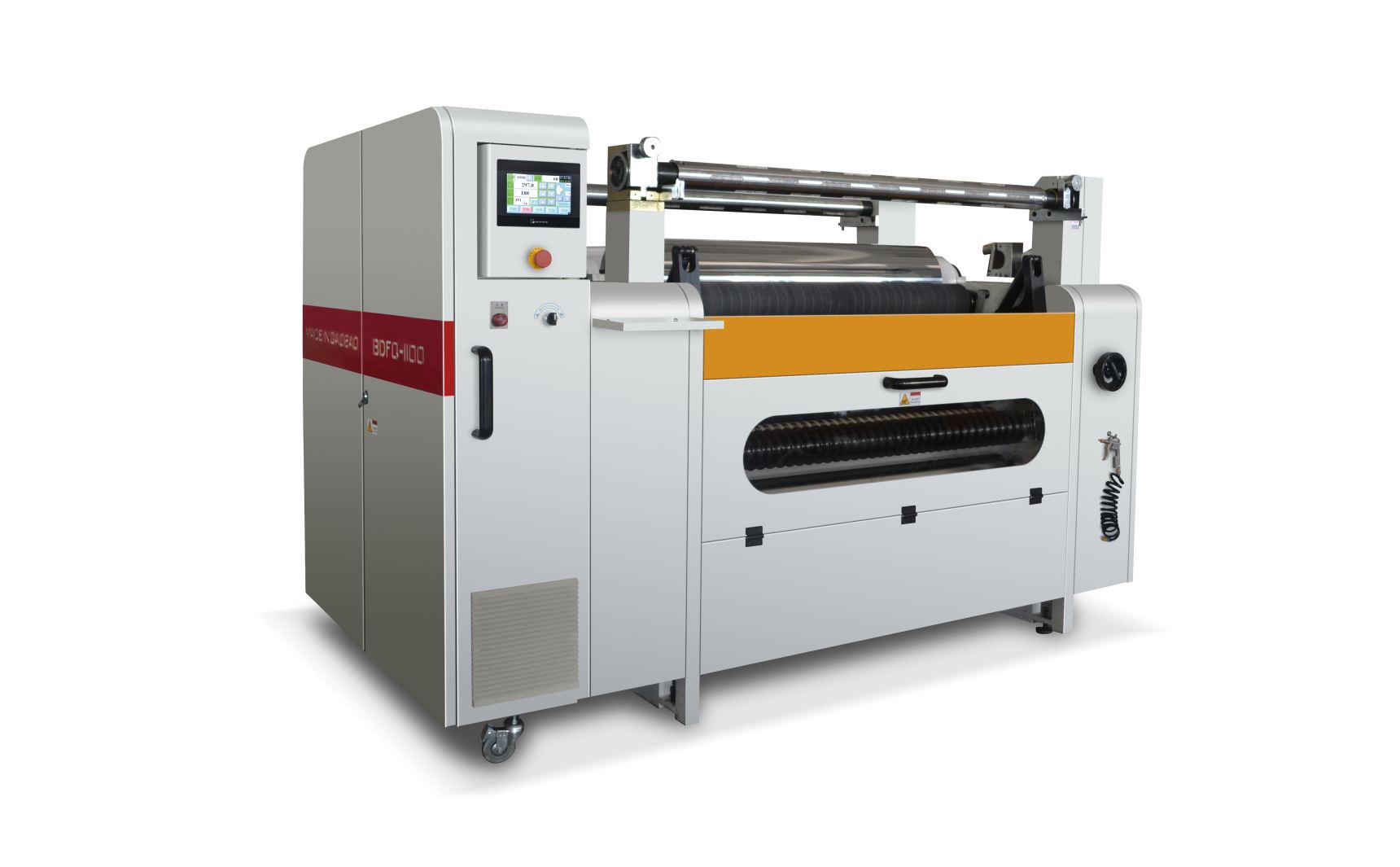 BDFQ-D Center And Surface Paper Roll To Roll Slitting Rewinding Machine