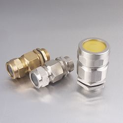 Jxljq ip68 waterproof metric thread type nickel plated brass cable gland