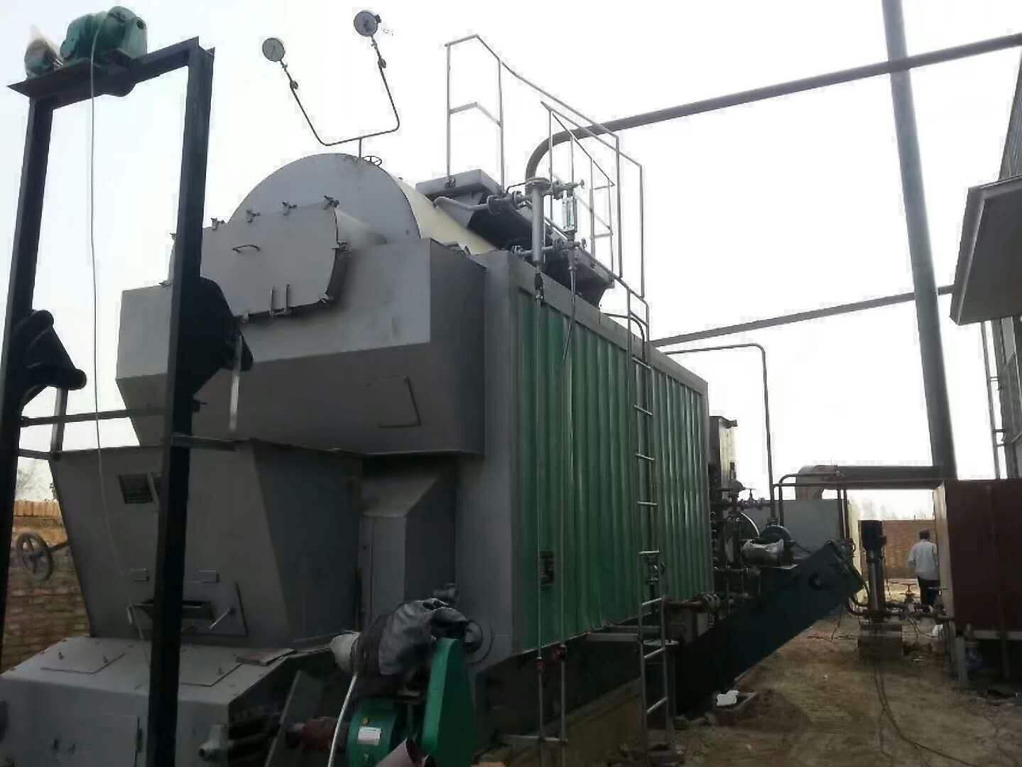 0.5 ton industrial coal fired steam boiler with travelling chain grate stoker