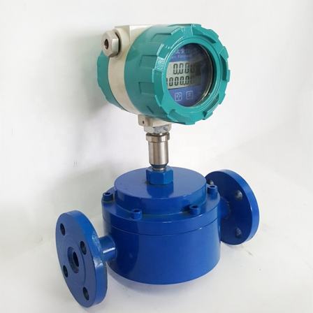 high accuracy heavy oil fuel positive displacement flowmeter mechanical oval gear fuel flow meter