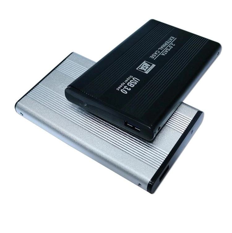 Stock USB 3.0  HDD Enclosure 2.5 inch Handisen Aluminium Hard Disk case Housing HDD SSD SATA  Supported 7.5mm 9mm