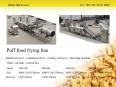 industrial production used namkin chips making machine puffed food frying machine