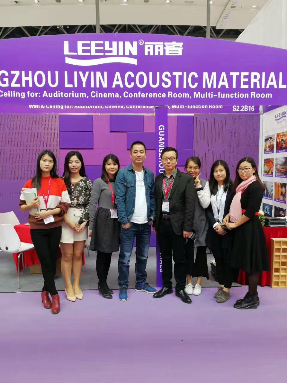 Leeyin customized acoustic panel inflaming retarding Muiti-function halls wooden acoustic panel