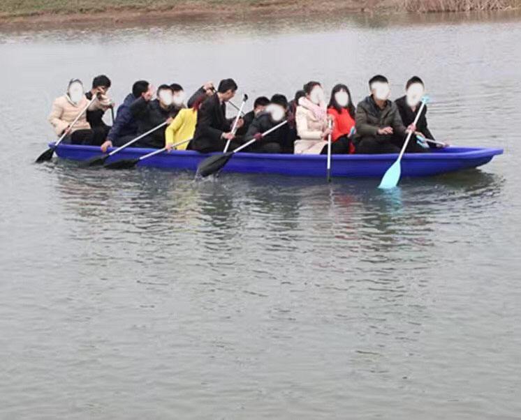 Plastic Plastic Rowing Boat With ISO Certification