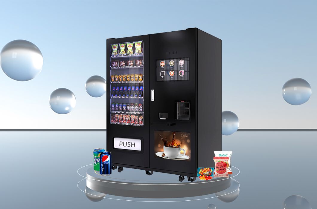 NEW TECHNOLOGY AND APPEARANCE Factory price new combo coffee drink soda vending machine LE209C-A