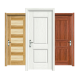 Factory customized wholesale high quality cheap moisture-proof soundproof modern home MDF interior bedroom wooden doors