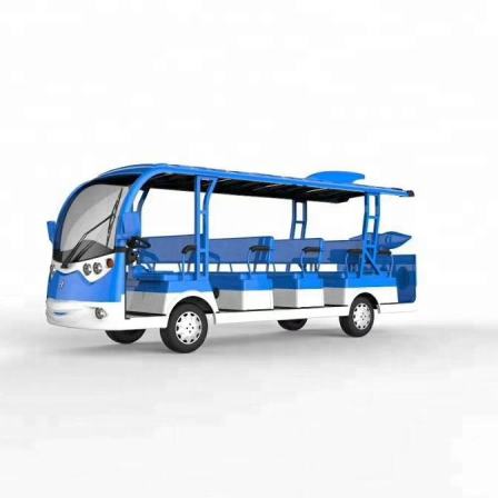 LVTONG 14seats electric bus with Dolphin Design for transportation service