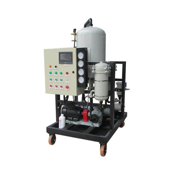 Water and particulate removal Oil Filter Oil Purifier for hydraulic turbine lubrication oil