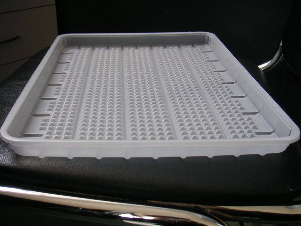 disposable plastic biscuit tray/ waffle tray/ plastic tray for cake