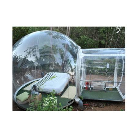 Round Transparent Advertising Dome Bubble TPU Clear Bubble Inflatable Yurt Tent