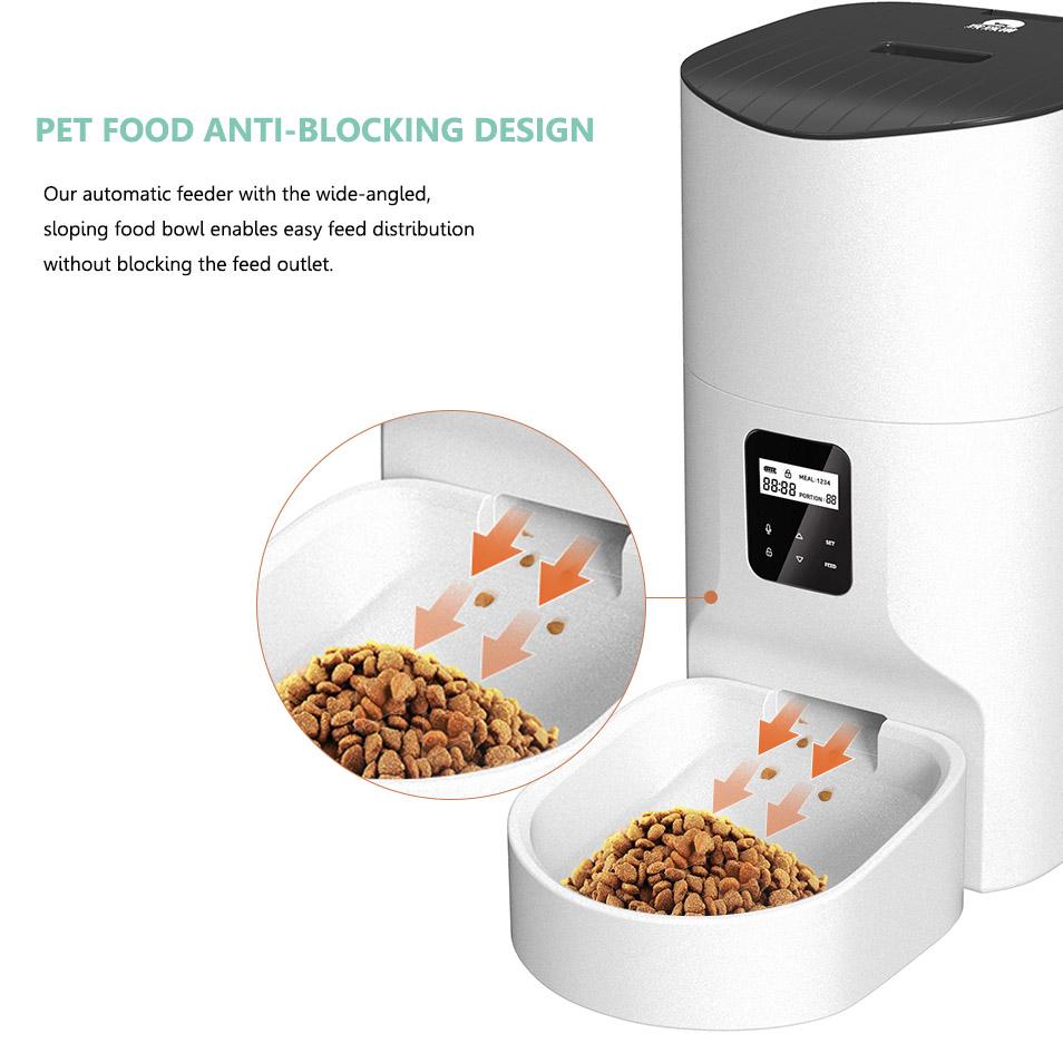 4L Electric Automatic Pet Feeder Large Smart Dogs Cat Food Bowl Dispenser Pet Products