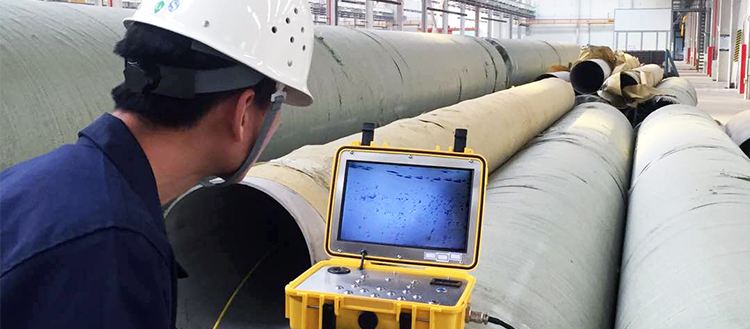 Pan Tilt Zoom  Industrial Endoscope Pipeline CCTV Inspection Robot Camera Price