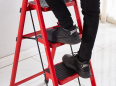 RD-Arc-ladder Platform A Type Adjustable Extension Fiberglass Frp Step Ladder For Electrician Aluminium Ladder