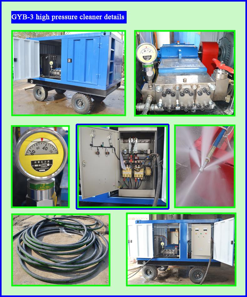 1000 Bar Industrial Cleaning Machine Equipment Tube Cleaning System Water Blasting High Pressure Cleaner