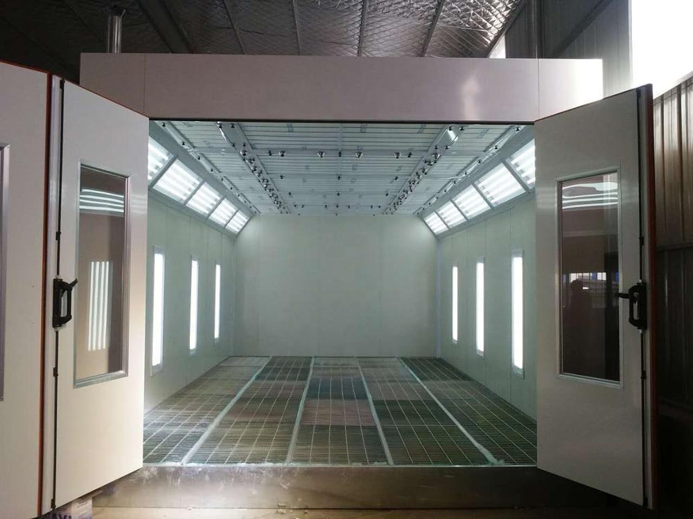 Water paint based spray booth,car painting room for sale