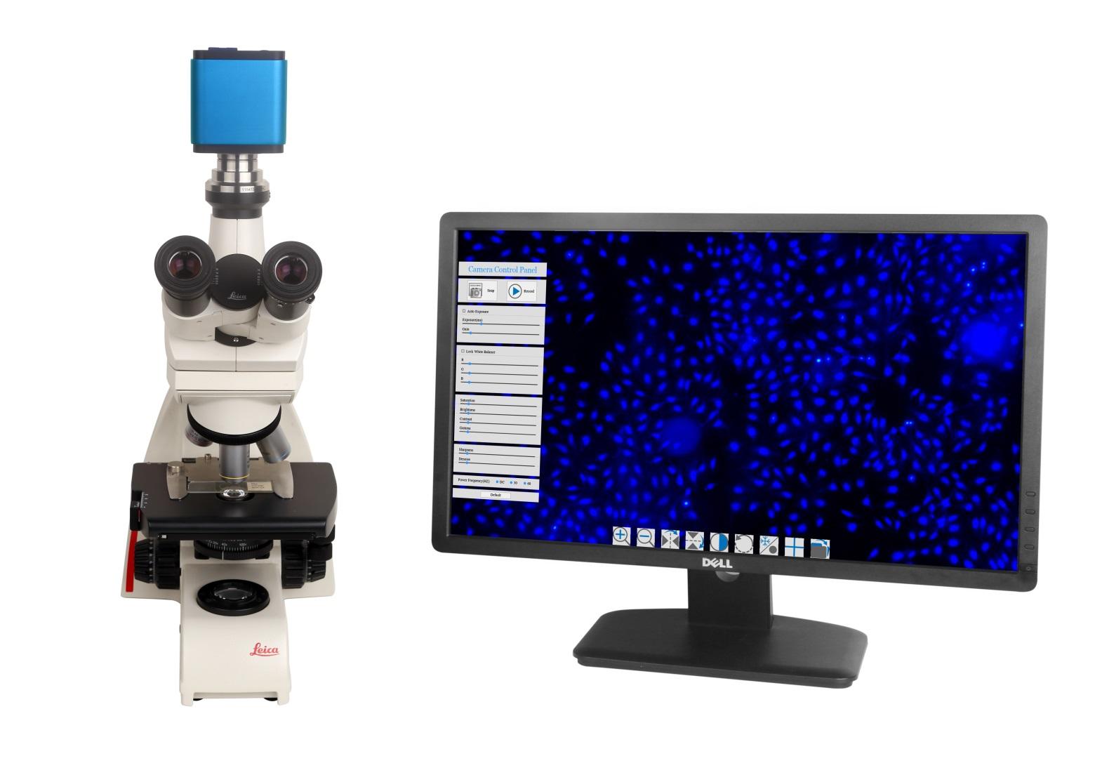 ALPHA1080 Series C-mount Support HDMI-compatible +USB Output CMOS Camera for Biological Microscope
