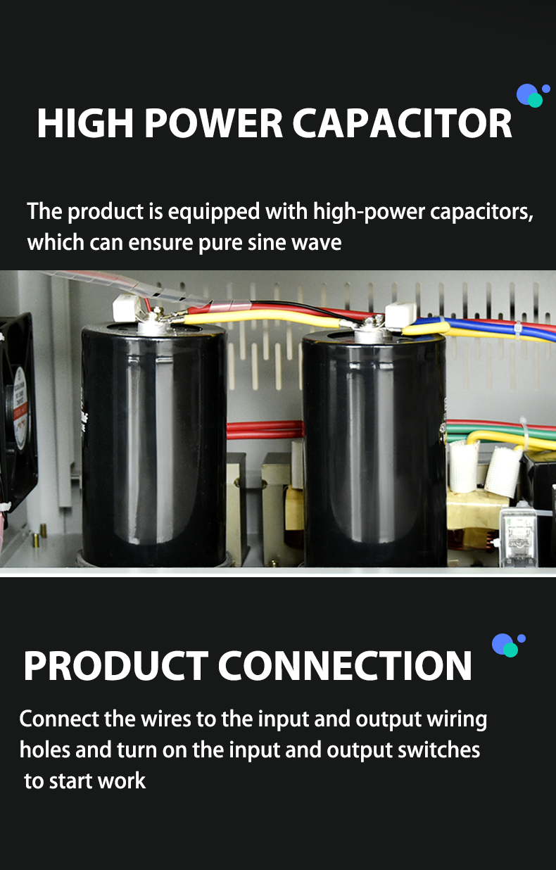 DZW-50KVA 220V single phase to 380V three phase power supply  3 phase 4 wires transformer voltage converter